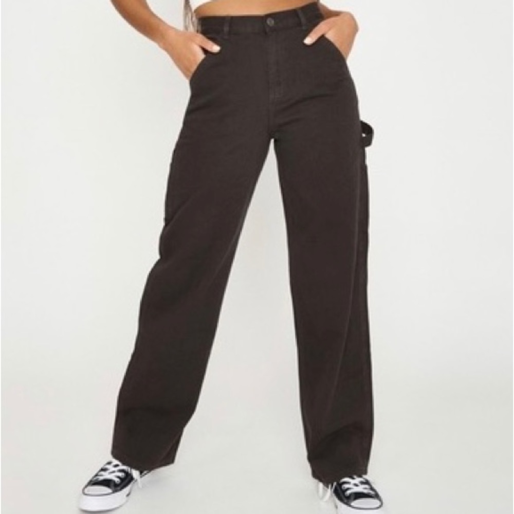 GREY CARGO PANTS